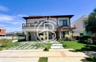 Casa de condomínio para venda com 4 quartos sendo 4 suítes na serra - es
