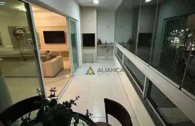 Apartamento com 3 dormitórios à venda, 124 m² por r$ 1.100.000 - centro - penha/sc