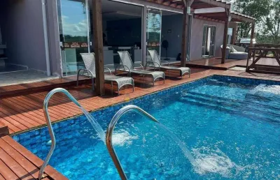 Chácara com 3 dormitórios à venda, 3000 m² por r$ 1.400.000 - zona rural - são joão do itaperiú/sc
