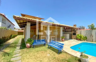 Casa com 4 dormitórios à venda, 359 m² por r$ 660.000,00 - porto das dunas - aquiraz/ce