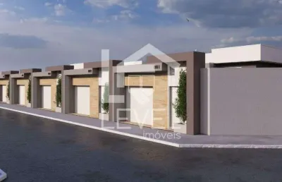 Casa com 3 dormitórios à venda, 89 m² - sede - aquiraz/ce