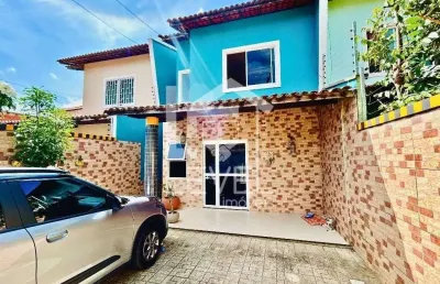 Linda casa duplex 3 quartos à venda na divinéia em aquiraz!