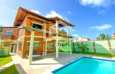 Casa com 3 dormitórios à venda, 162 m² por r$ 499.000,00 - praia do presídio - aquiraz/ce