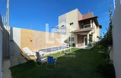 Casa com 4 dormitórios à venda, 100 m² por r$ 590.000,00 - porto das dunas - aquiraz/ce