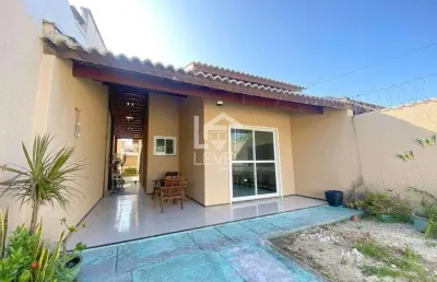 Casa com 2 dormitórios à venda, 80 m² por r$ 310.000 - divineia - aquiraz/ce