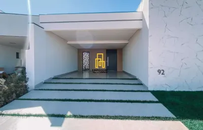 Casa em condomínio para venda em uberlândia, condomínio raros, 3 dormitórios, 2 suítes, 1 banheiro, 4 vagas