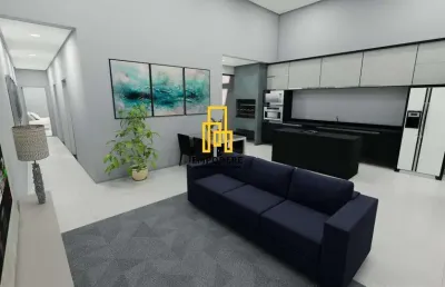 Casa para venda em uberlândia, cidade jardim, 3 dormitórios, 3 suítes, 1 banheiro, 2 vagas