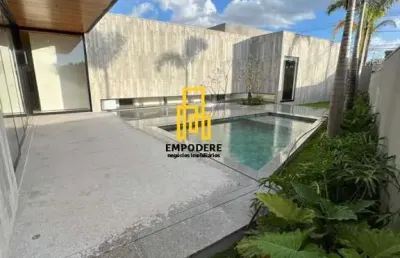 Casa em condomínio para venda em uberlândia, condomínio villa dos ipes, 4 dormitórios, 4 suítes, 6 banheiros, 5 vagas