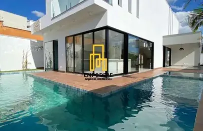 Casa em condomínio para venda em uberlândia, condomínio alphaville 1, 4 dormitórios, 4 suítes, 5 banheiros, 6 vagas