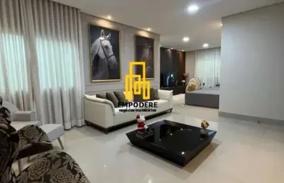 Casa para venda em uberlândia, cidade jardim, 4 dormitórios, 4 suítes, 5 banheiros, 4 vagas
