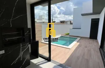 Casa em condomínio para venda em uberlândia, condomínio splêndido, 3 dormitórios, 3 suítes, 4 banheiros, 3 vagas
