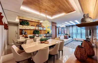 Apartamento para venda em uberlândia, finotti, 3 dormitórios, 3 suítes, 4 banheiros, 2 vagas