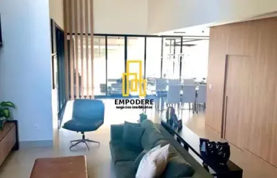 Casa em condomínio para venda em uberlândia, condomínio cyrela buritis, 4 dormitórios, 4 suítes, 5 banheiros, 3 vagas