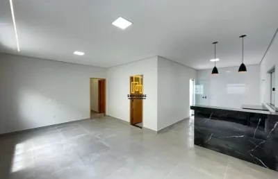Casa para venda em uberlândia, nova uberlândia, 3 dormitórios, 2 suítes, 3 banheiros, 4 vagas