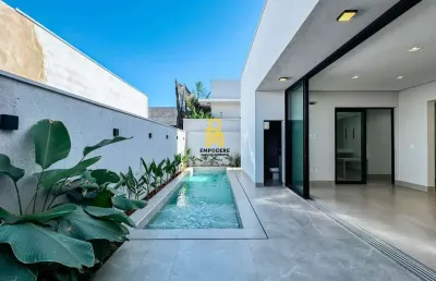 Casa em condomínio para venda em uberlândia, condomínio gsp arts, 3 dormitórios, 3 suítes, 4 banheiros, 3 vagas