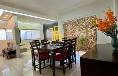 Casa para venda em uberlândia, santa mônica, 3 dormitórios, 2 suítes, 2 banheiros, 3 vagas