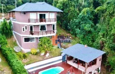 Casa com 5 quartos à venda, 400 m² por r$ 1.350.000 - parque do imbui - teresópolis/rj