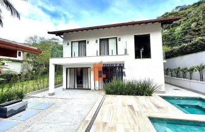Casa com 4 quartos à venda, 260 m² por r$ 3.335.000 - carlos guinle - teresópolis/rj