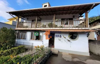 Casa com 3 quartos à venda, 166 m² por r$ 720.000 - vila muqui - teresópolis/rj