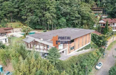 Casa com 5 quartos à venda, 800 m² por r$ 4.800.000 - carlos guinle - teresópolis/rj