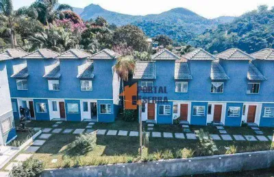 Casa com 2 dormitórios à venda, 54 m² por r$ 264.900,00 - cascata do imbuí - teresópolis/rj
