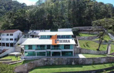 Casa com 4 suítes à venda, 580 m² por r$ 3.800.000 - comary - teresópolis/rj