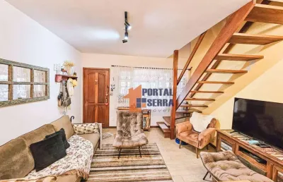 Casa com 3 quartos à venda, 110 m² por r$ 470.000 - panorama - teresópolis/rj