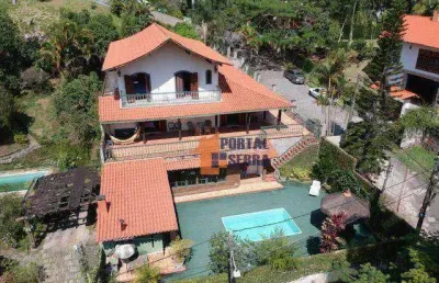 Casa com 4 quartos à venda, 263 m² por r$ 1.300.000 - bom retiro - teresópolis/rj
