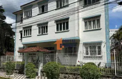 Apartamento com 1 quarto + dependência à venda, 46 m² por r$ 240.000 - agriões - teresópolis/rj