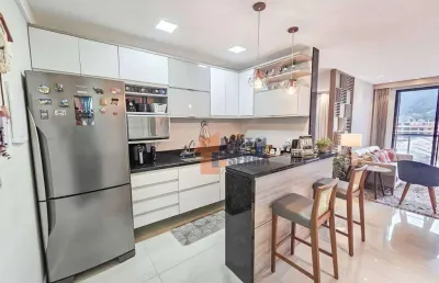 Apartamento com 1 quarto à venda, 49 m² por r$ 495.000 - alto - teresópolis/rj