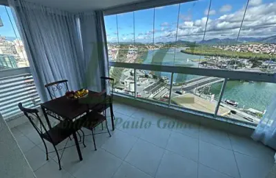 Apartamento padrão - apartamento de 2 quartos com lazer completo e vista no centro - guarapari - es