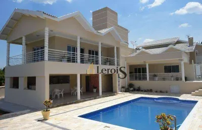 Chácara com 5 dormitórios à venda, 1007 m² por r$ 1.500.000,00 - condomínio terras de santa rosa - salto/sp