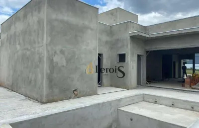 Casa com 3 dormitórios à venda, 238 m² por r$ 1.380.000,00 - condomínio una - itu/sp