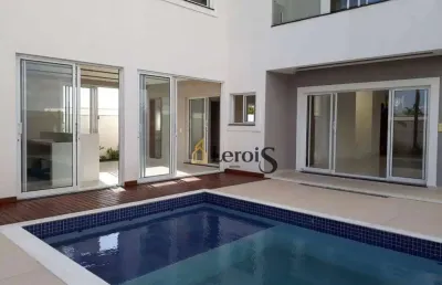 Casa com 4 dormitórios à venda, 400 m² por r$ 2.800.000,00 - condomínio alphaville nova esplanada 3  - votorantim/sp