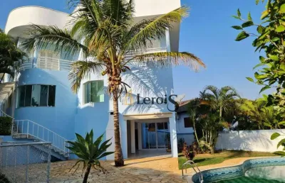 Casa com 5 dormitórios à venda, 463 m² por r$ 1.600.000,00 - condomínio campos de santo antônio - itu/sp