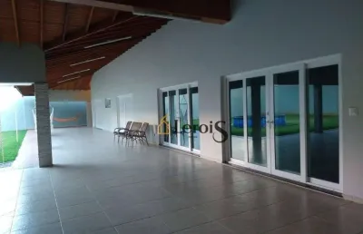 Chácara com 3 dormitórios à venda, 2000 m² por r$ 4.000.000,00 - condomínio zuleika jabour - salto/sp