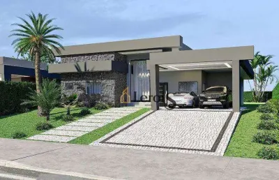 Casa com 3 dormitórios à venda, 254 m² por r$ 2.380.000,00 - condomínio colinas do mosteiro de itaici - indaiatuba/sp