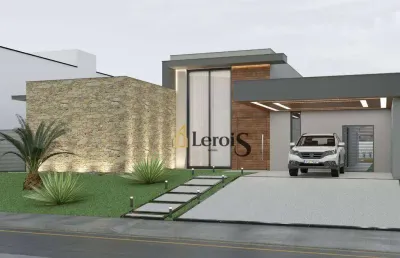 Casa com 4 dormitórios à venda, 312 m² por r$ 2.600.000,00 - condomínio xapada parque ytu - itu/sp