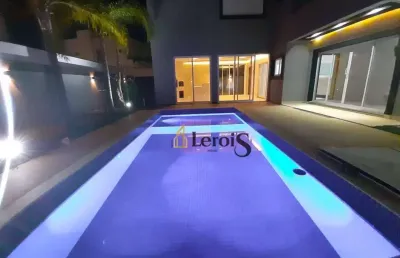 Casa com 4 dormitórios à venda, 400 m² por r$ 3.500.000,00 - alphaville nova esplanada i - votorantim/sp