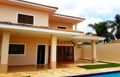 Casa espetacular de 5 suítes no condomínio flora ville em boituva, sp