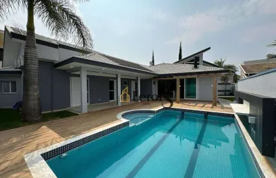 Casa à venda, 302 m² por r$ 2.800.000,00 - condomínio jardim dos lagos - indaiatuba/sp