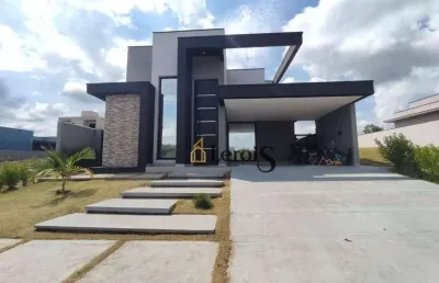 Casa com 3 dormitórios à venda, 175 m² por r$ 1.390.000,00 - condomínio una - itu/sp