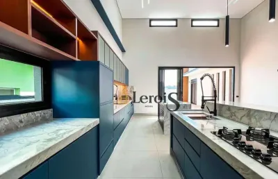 Casa com 3 dormitórios à venda, 183 m² por r$ 2.200.000,00 - condominio portal dos bandeirantes - salto/sp