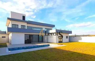 Casa com 4 dormitórios à venda, 330 m² por r$ 3.800.000,00 - condomínio campos de santo antonio ii - itu/sp