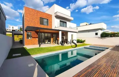Casa com 4 dormitórios à venda, 327 m² por r$ 2.800.000 - condomínio villas do golfe - itu/sp