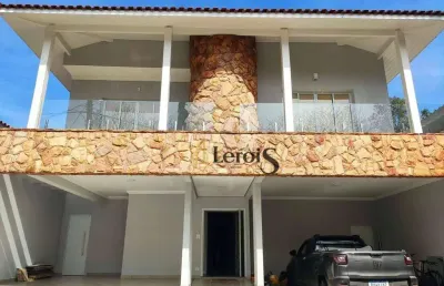 Casa com 4 dormitórios para alugar, 401 m² por r$ 10.000,00/mês - condomínio portal de itu - itu/sp
