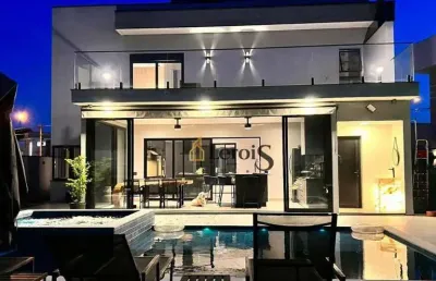 Casa com 3 dormitórios à venda, 255 m² por r$ 2.250.000,00 - condominio portal dos bandeirantes - salto/sp