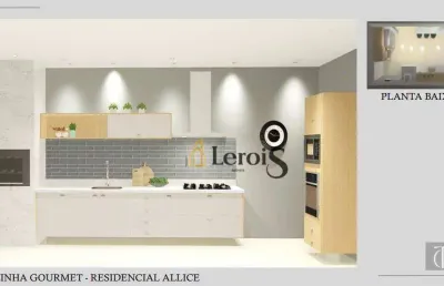 Casa com 3 dormitórios à venda, 110 m² por r$ 590.000,00 - condomínio residencial allice - itu/sp