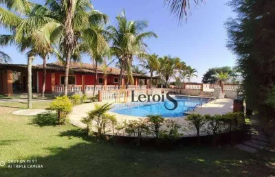 Chácara com 6 dormitórios à venda, 2000 m² por r$ 850.000,00 - jardim são francisco - porto feliz/sp
