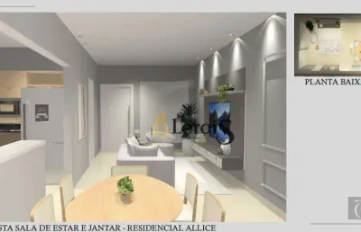 Casa com 3 dormitórios à venda, 110 m² por r$ 690.000,00 - condomínio residencial allice - itu/sp